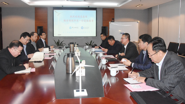 宁夏吴忠市杨金海副市长一行莅临888腾博会官网视察