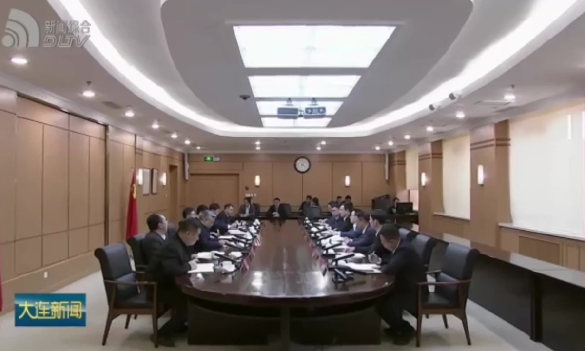 陈棋造访辽宁省委常委、大连市委书记熊茂平